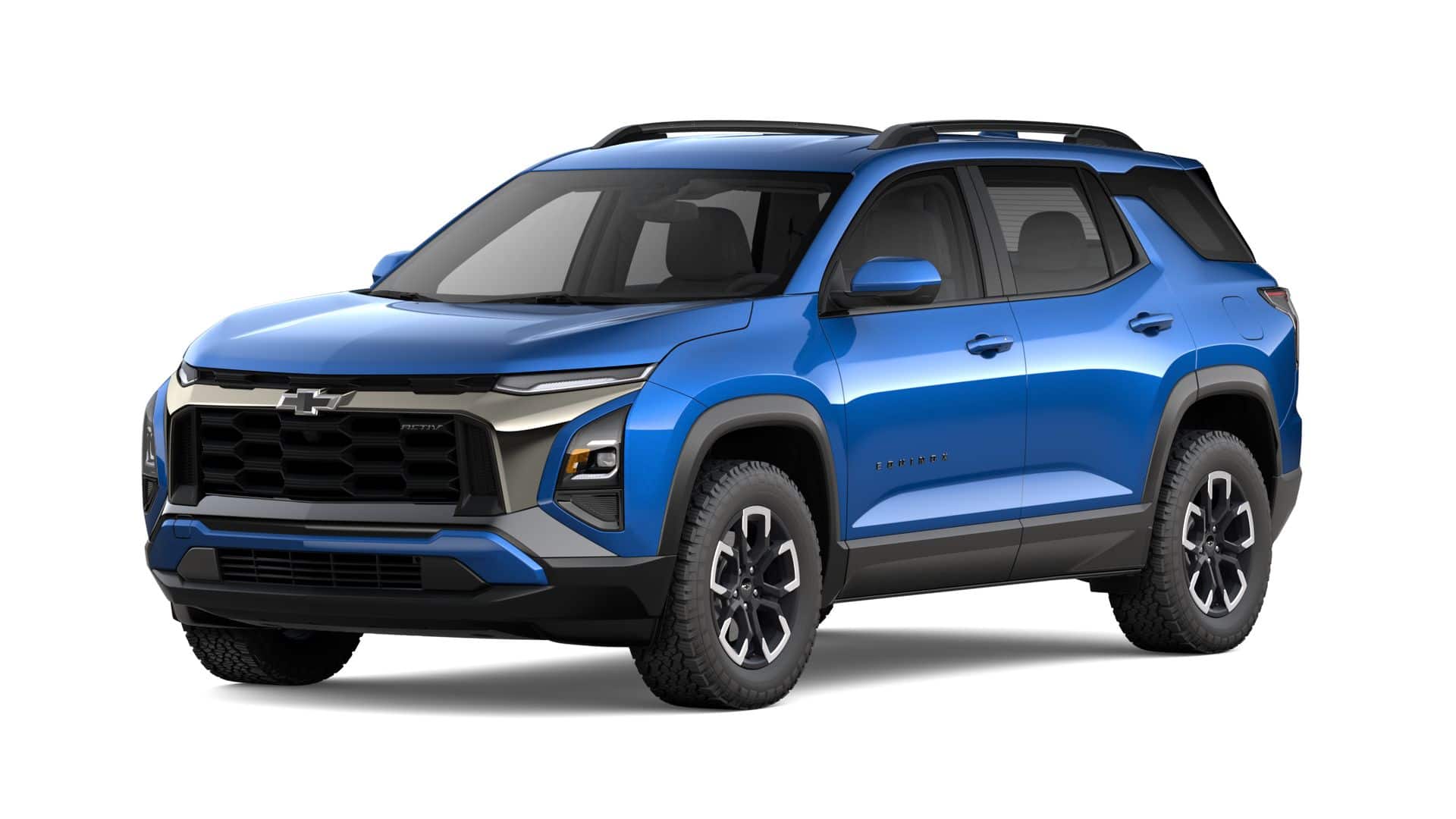2027 Chevrolet Equinox FWD ACTIV in Reef Blue Metallic — front three-quarter view