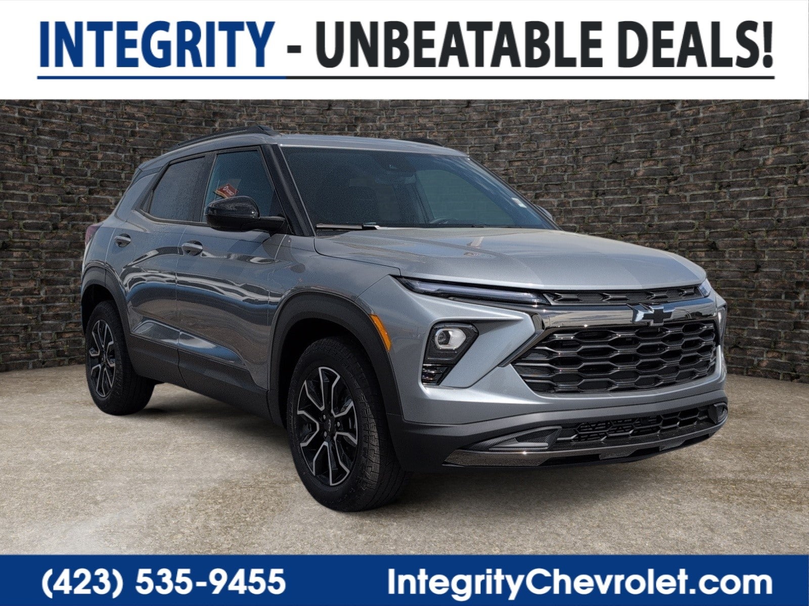 2026 Chevrolet Trailblazer ACTIV in Sterling Gray Metallic — front three-quarter view